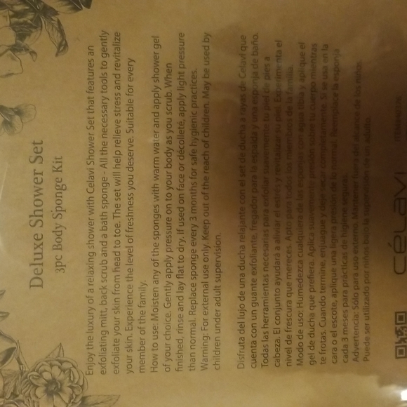 CELAVIE Shower Set - Picture 5 of 8